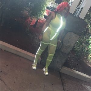 Fashionova 2pc outfit neon green